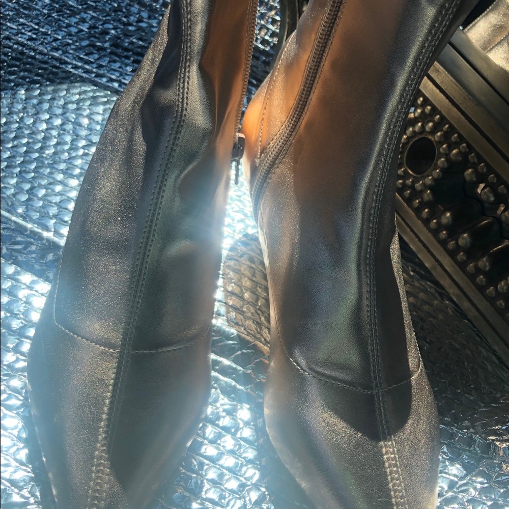 Free People metallic Booties - Picture 4 of 5